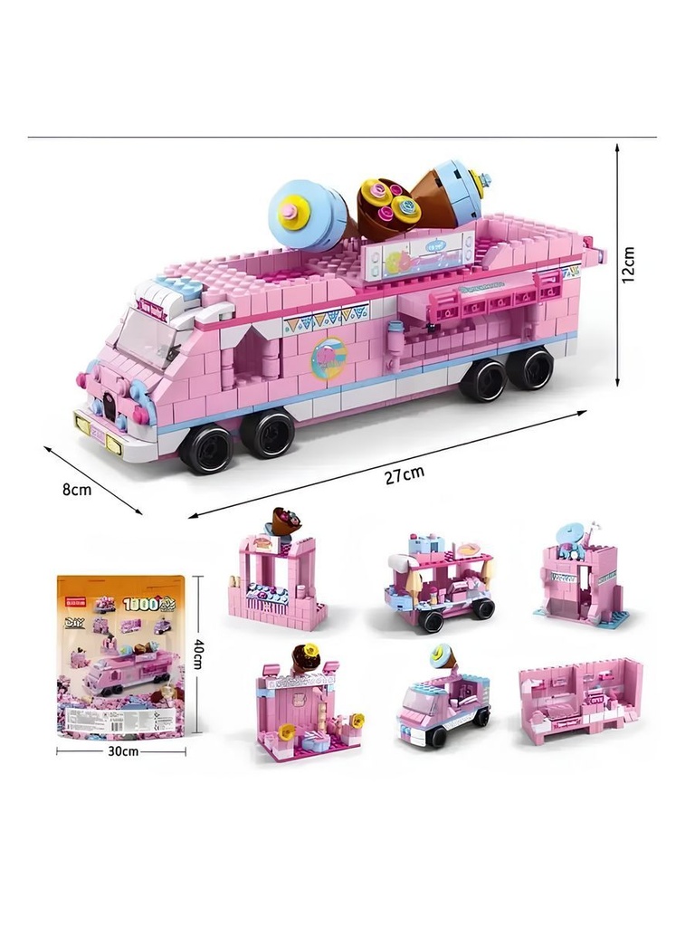 Lego carrito de Helados +1000pcs
