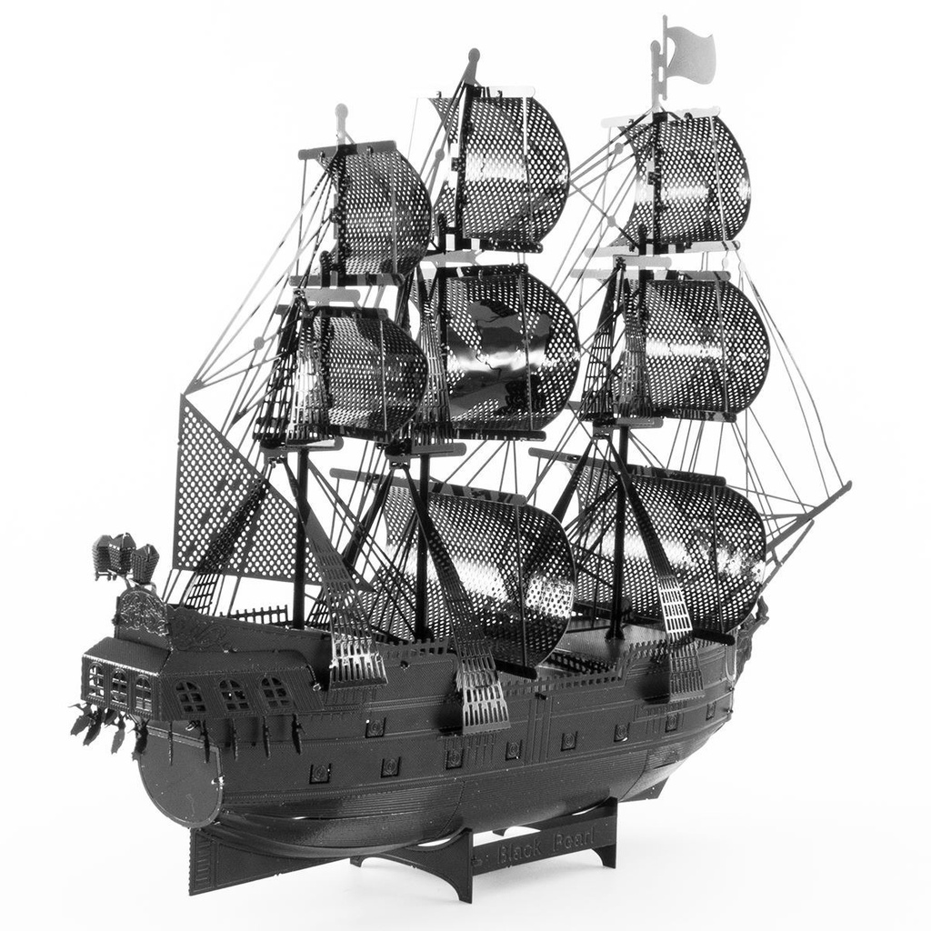 Pirates of the Caribbean black pearl  ship -Color-