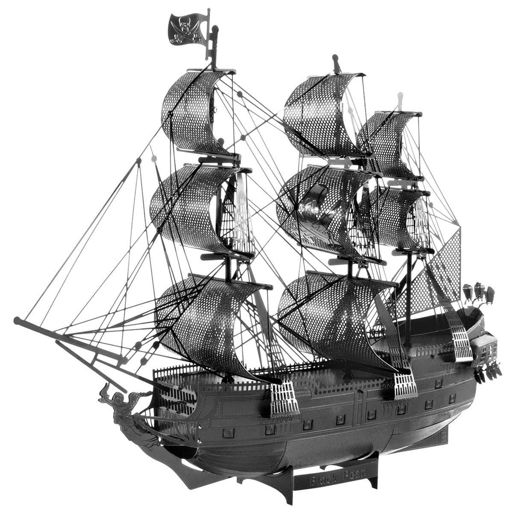 Pirates of the Caribbean black pearl  ship -Color-