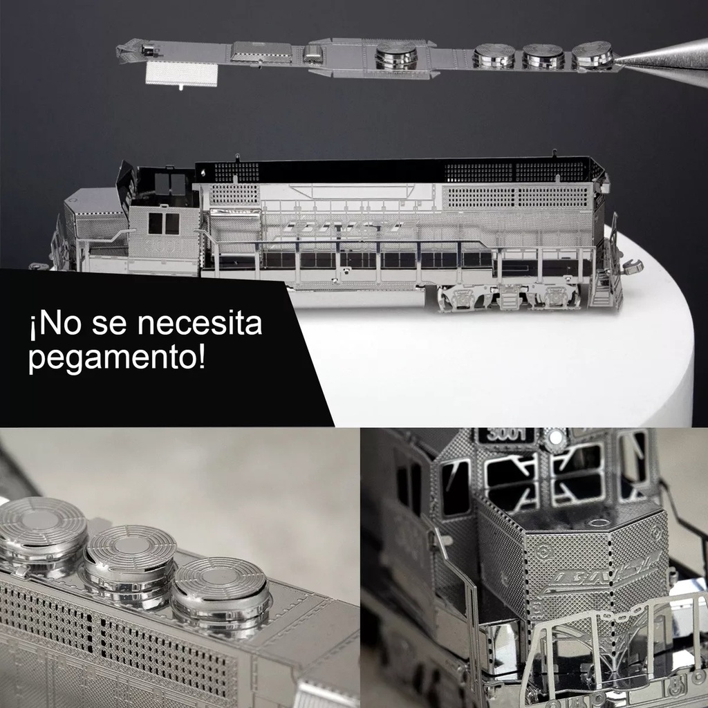 Set de trenes americanos 43 cm