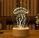 [LANI-005] Lámpara Acrílica De Dos Colores Meduza 3.webp