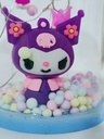 Lámpara de cristal Sanrio Kuromi