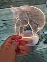 Lámpara Acrílica Led Caballo
