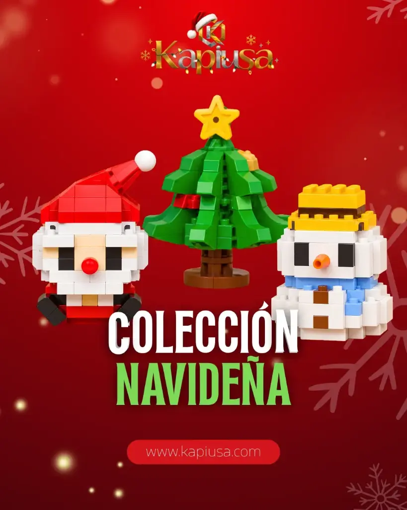Set navideño 3 figuras 2026