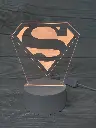 Lámpara Acrílica Led Superman