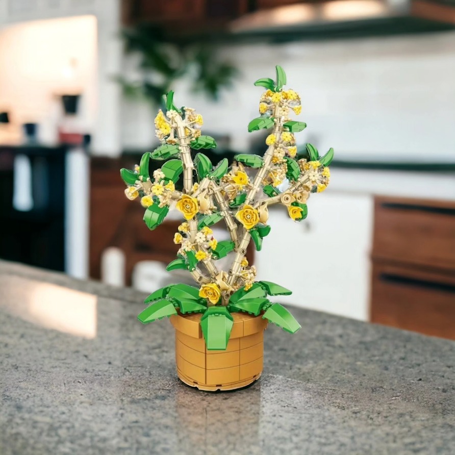 Lego maceta de flores Osmanthus 548pcs