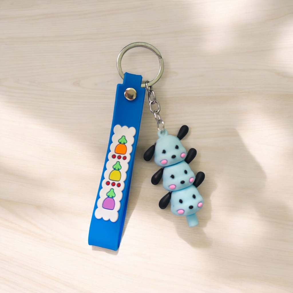 Llavero Sanrio Pochacco Celeste