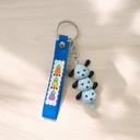 Llavero Sanrio Pochacco Celeste