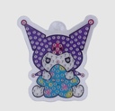 Llavero diamantes  Kuromi Estrella