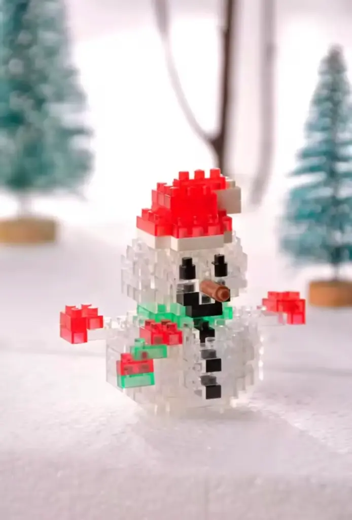 Frosty figura navideña  mini block 144 pcs