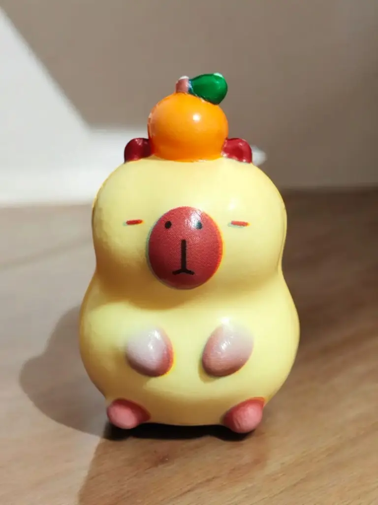 Squishy  Capibara Naranjita