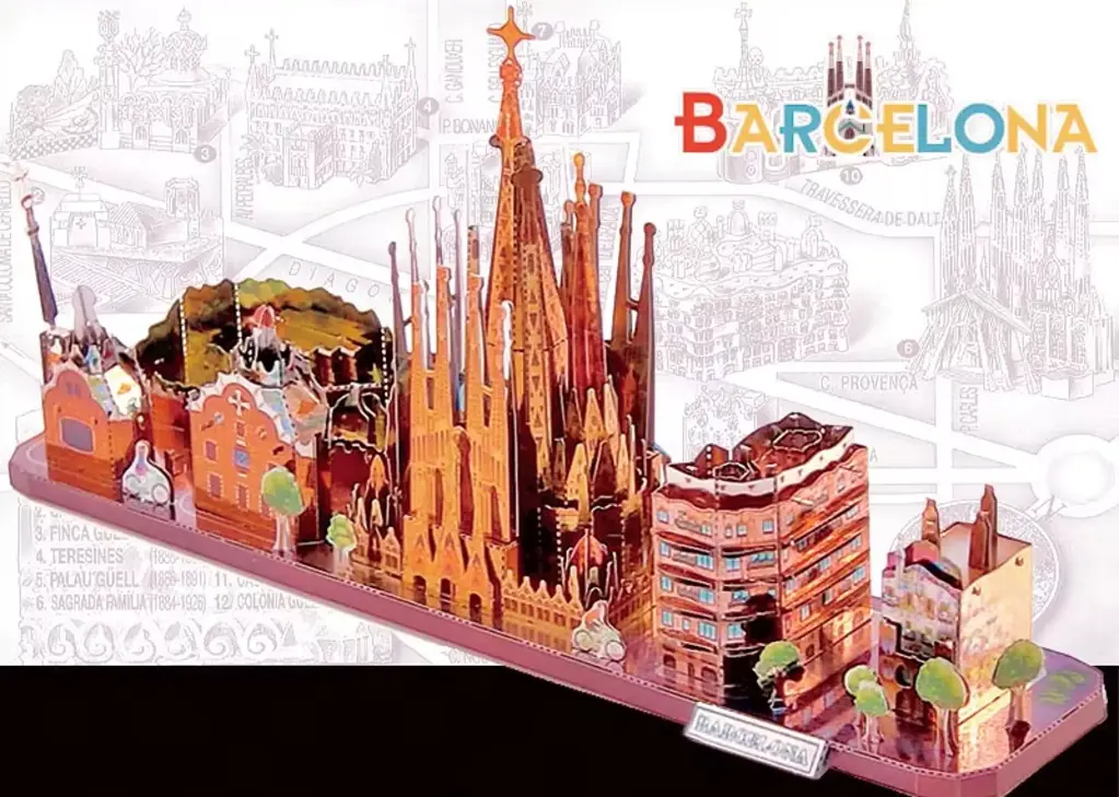 Barcelona Street View -Color- 