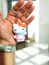 Llavero Squishy Hello Kitty Rosa