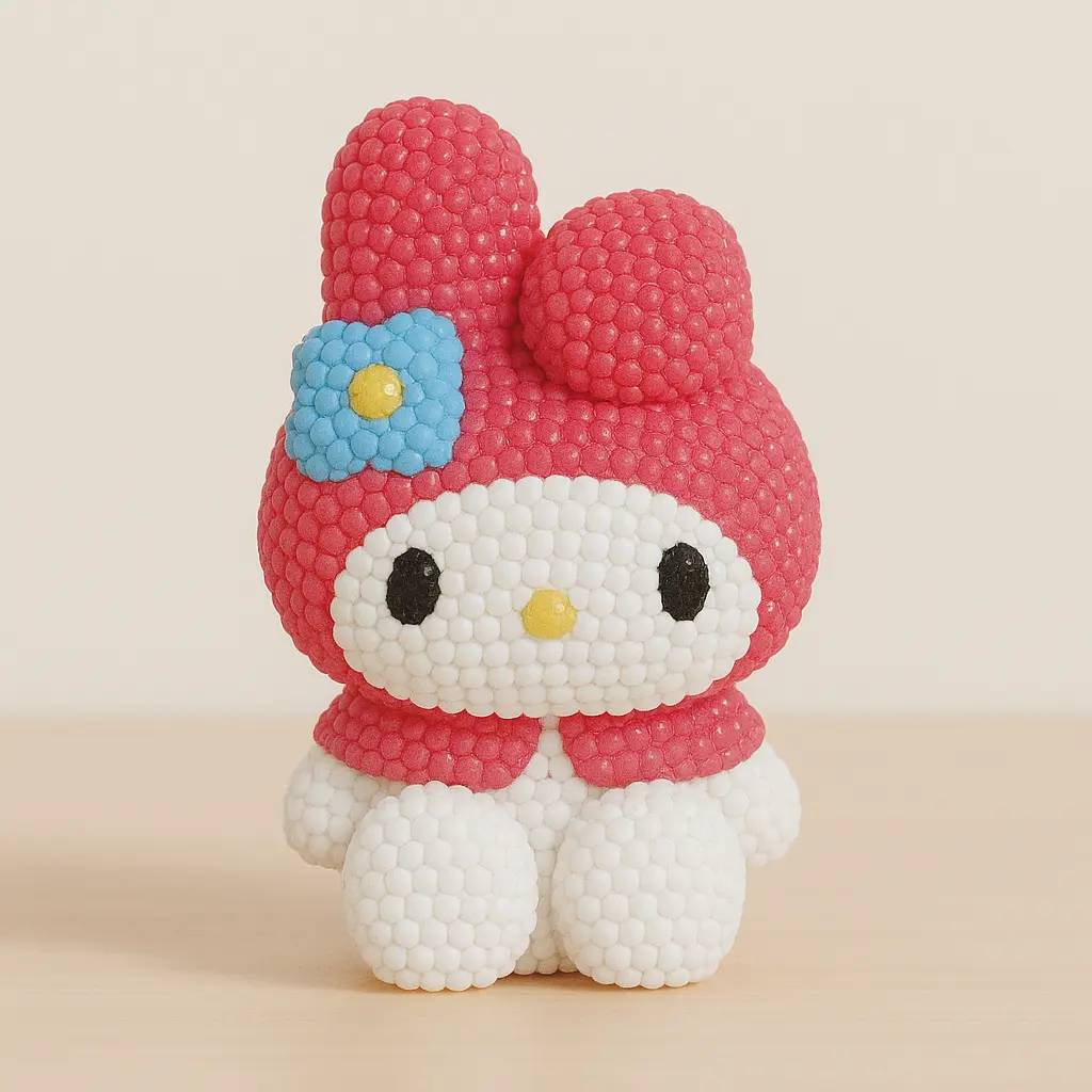 Figura Pop Pintura de Diamantes 3D My Melody 9cm 