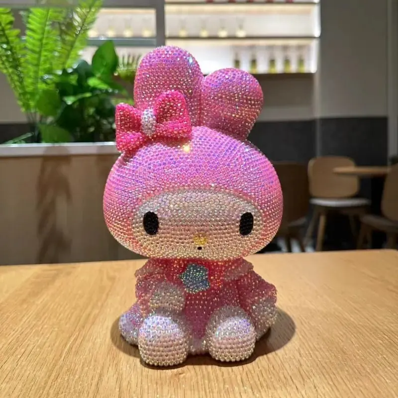Alcancía Pintura de Diamantes 3D My Melody 14cm  
