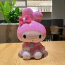 Alcancía Pintura de Diamantes 3D My Melody 14cm  