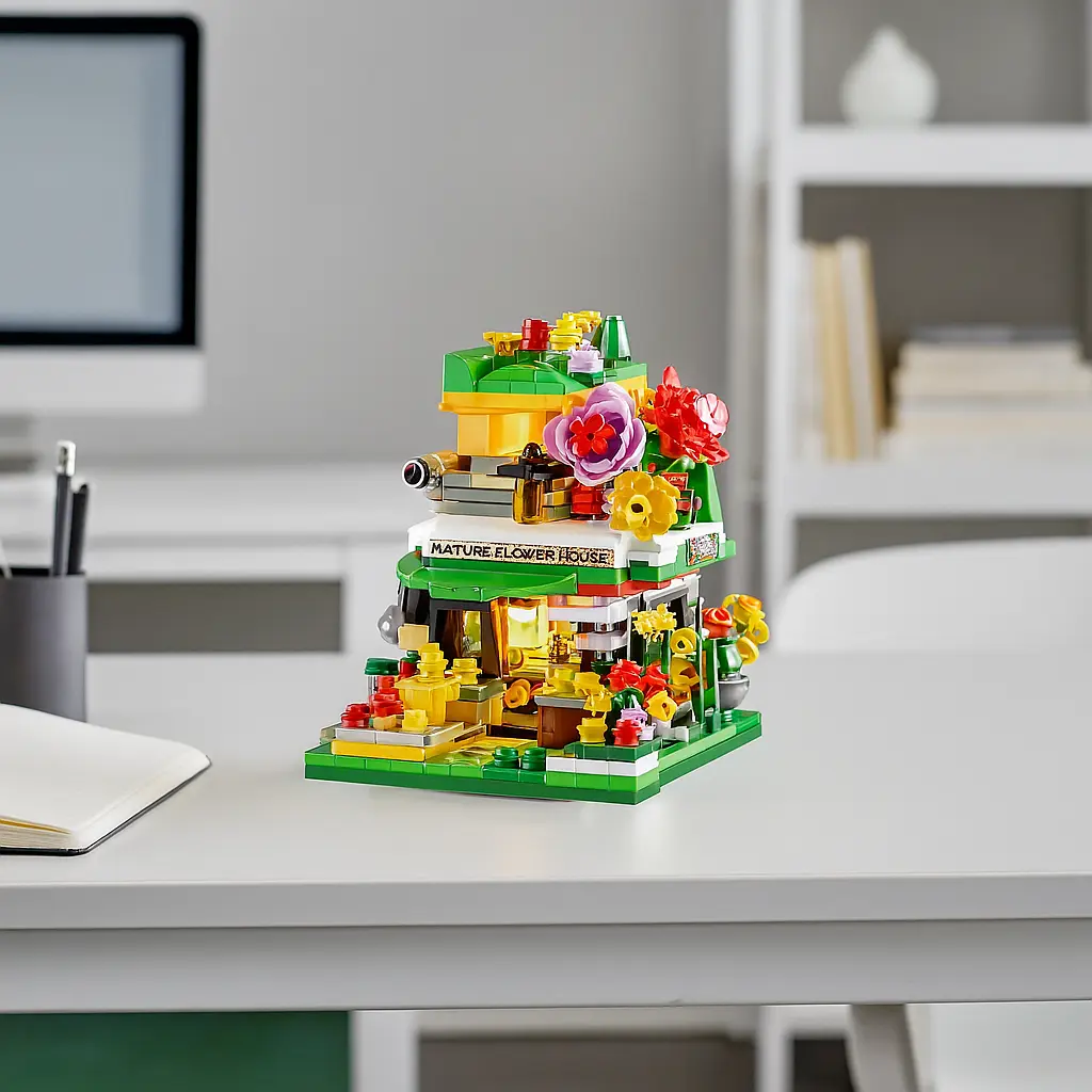 Set de legos Flower House  405+ pcs 