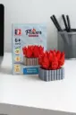Flor Maceta Suculenta Echeveria Roja 43pcs 