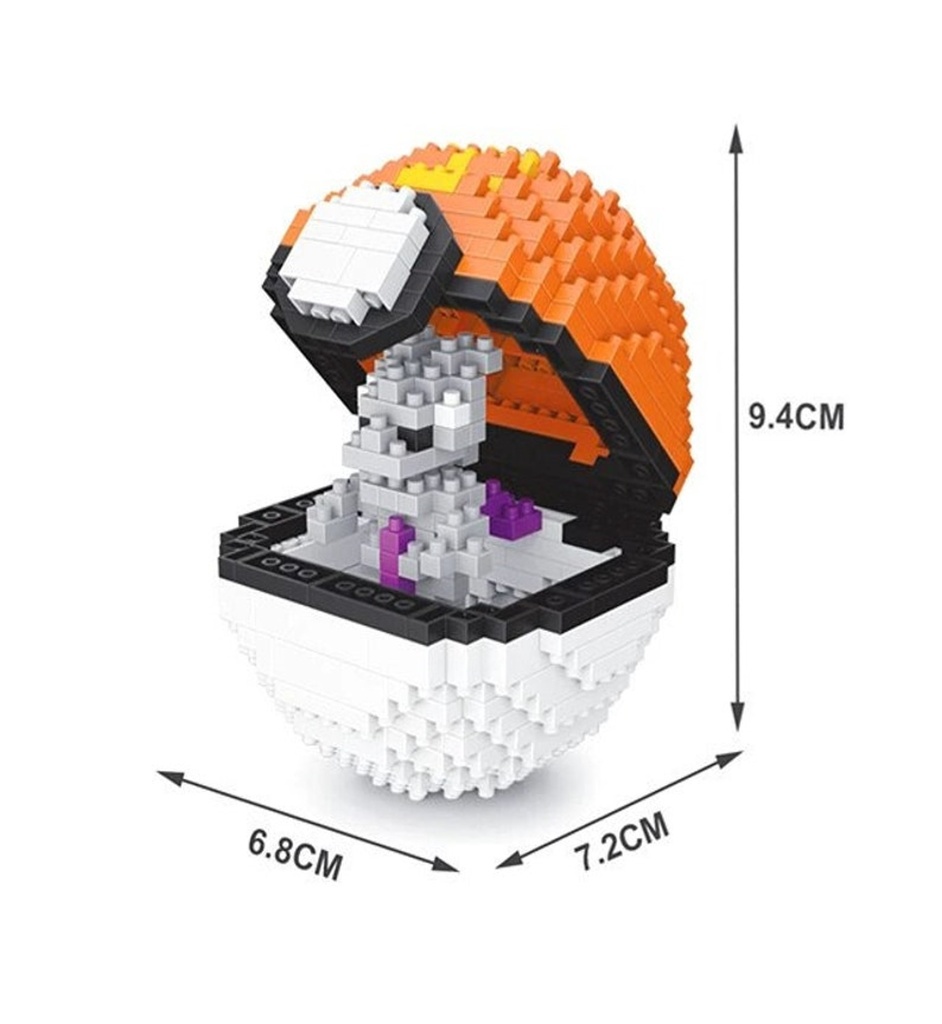 Mewtwo // Pokemon ball series 442pcs