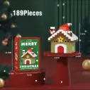 Casita navideña de Jengibre 189 pcs 
