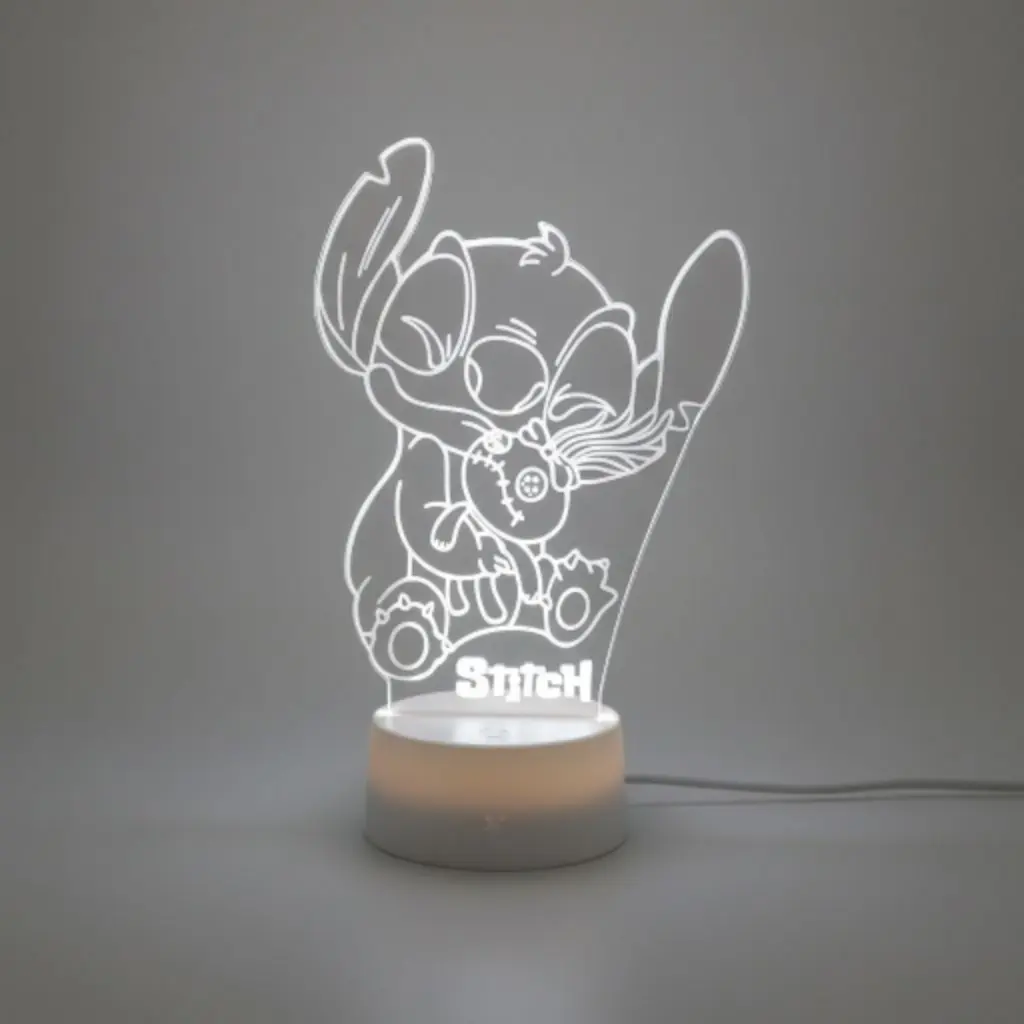 Lámpara Acrílica Stitch