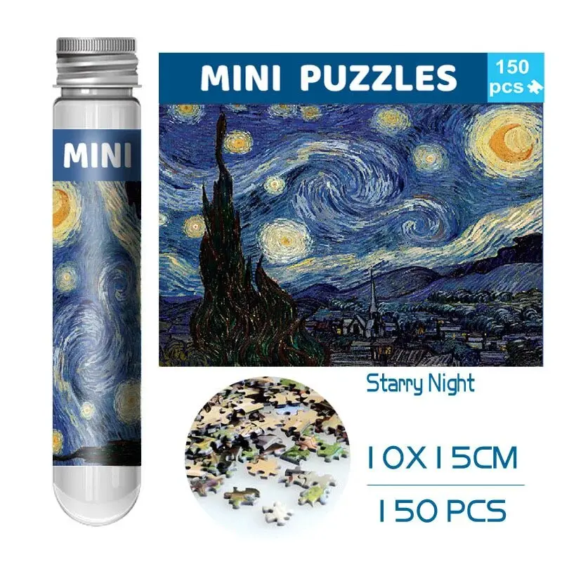 Mini Rompecabezas la noche estrellada 150pcs