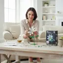 Margarita 3D Armable de Metal - 90 piezas