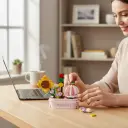 Set de Mini Legos Jardín Secreto de Girasoles - 85 piezas