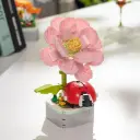 Orquídea y Tortolita Maceta de legos 201 pcs