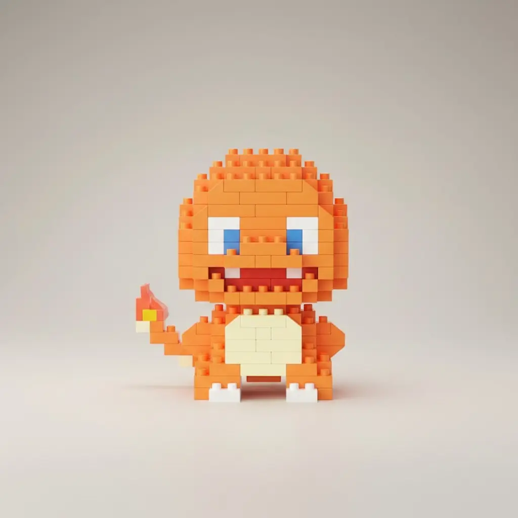 Charmander Bricks 219 Pcs 