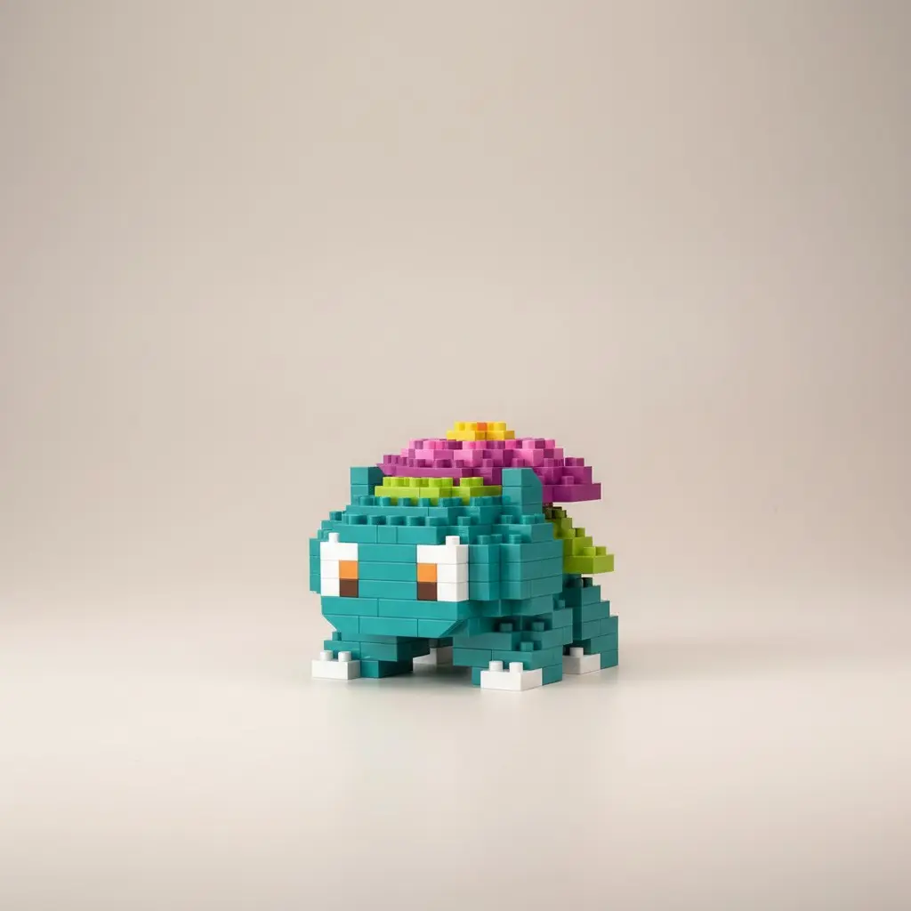 Venusaur Bricks 214 Pcs