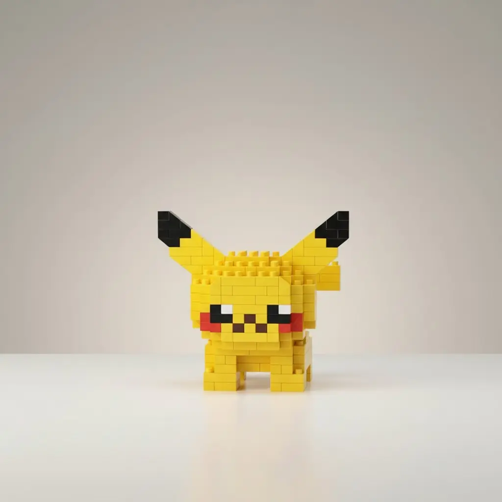 Pikachu Bricks 204 Pcs 