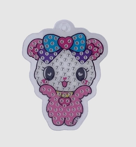 [AG33] Llavero diamantes  Pinki Lili Pijamita