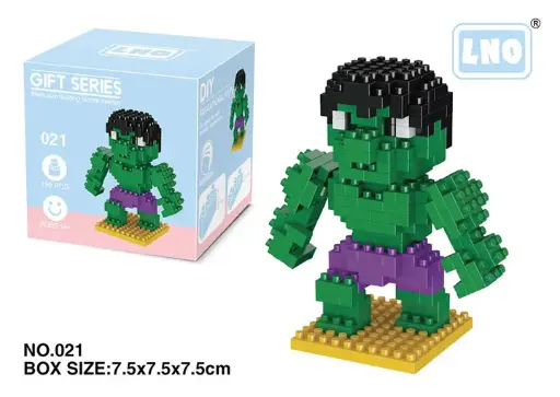 [I-021] Hulk 190 pcs