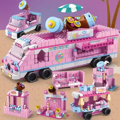 [C-8857-1] Lego carrito de Helados +1000pcs