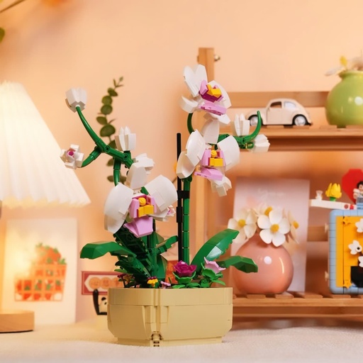 [F-9103] Lego maceta de flores Orquideas 550 pcs