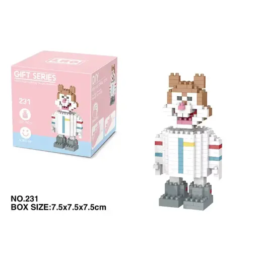 [I-231] Arenita  Mejillas 285 pcs  - SpongeBob series 