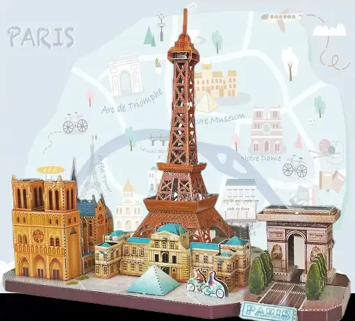 [EDI-022-C] Paris Street View -Color- 