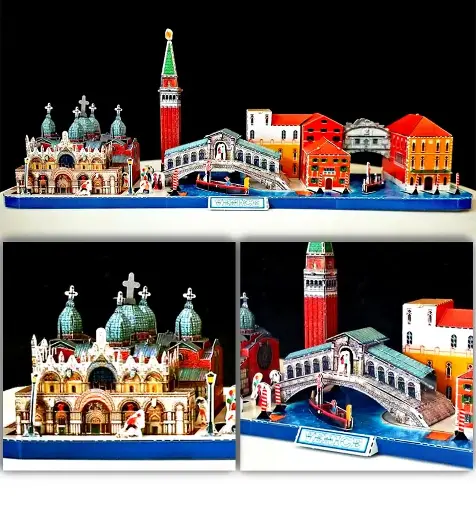[EDI-020-C] Venice Street scene -Color-  
