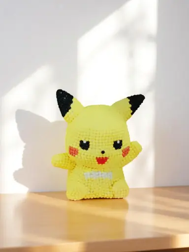 [AG112] Figura Pop Diamantes 3D Pikachu 8cm 