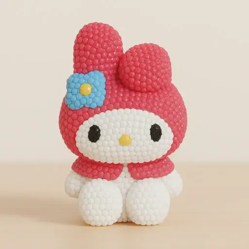 [AG135] Figura Pop Pintura de Diamantes 3D My Melody 9cm 
