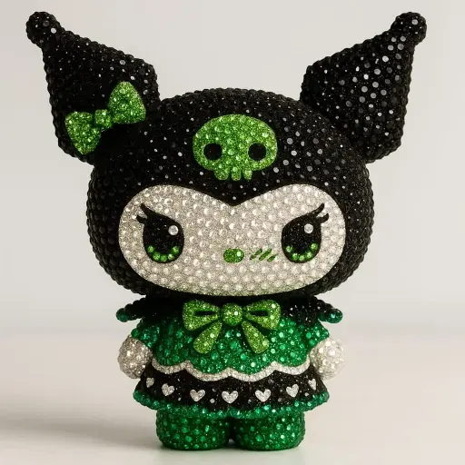 [AG143] Figura Pop Diamantes 3D Kuromi 9 cm 