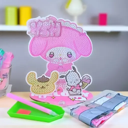 [ADOC-55] Set Diamond Painting 3d My Melody 