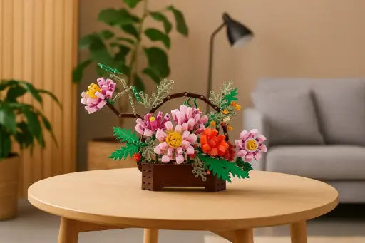 [KY81116] Lego canasta de Flores 507 pcs