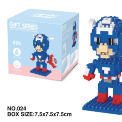 [I-024] Capitan America 210pcs