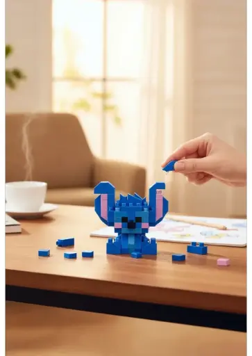 [I-663A-1] Iblock Stitch Azul 120 pcs