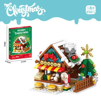 [8783-4] Casa Navideña de chocolate 322 pcs 