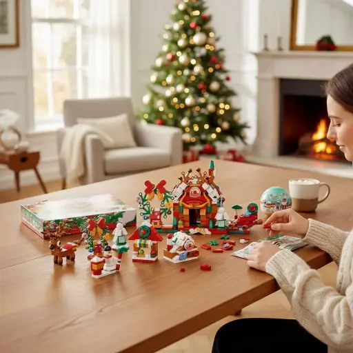 [SM193B] Villa Navideña Armable 434pcs