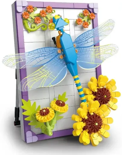 [112-8] Cuadro de flores Libelula 391 pcs