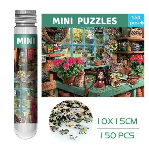 [TOY-ZYD50806007-1] Mini Rompecabezas Gatitos 150pcs